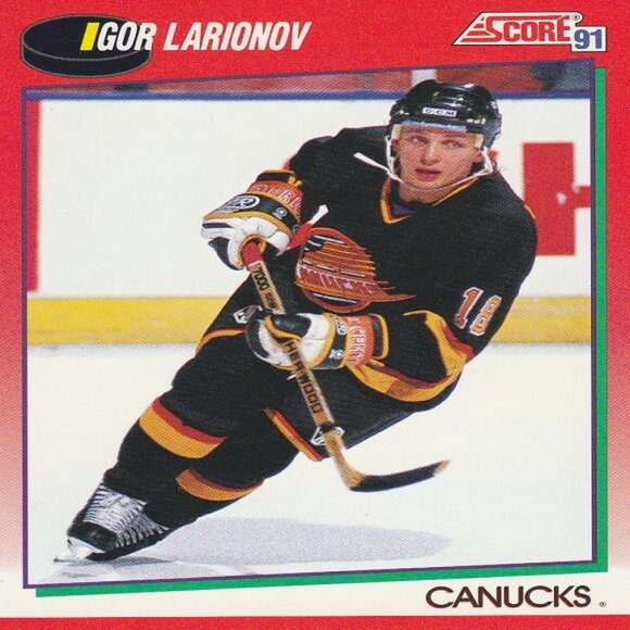 Igor Larionov Hockey Card Collection - Picture 4 of 4